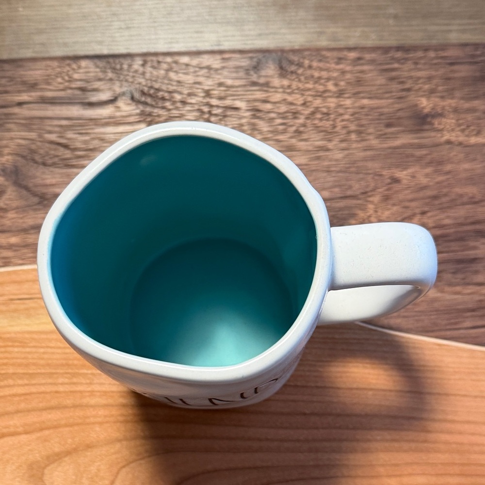 Rae Dunn White & Blue “Friend” Coffee Mug - Picture 2 of 3